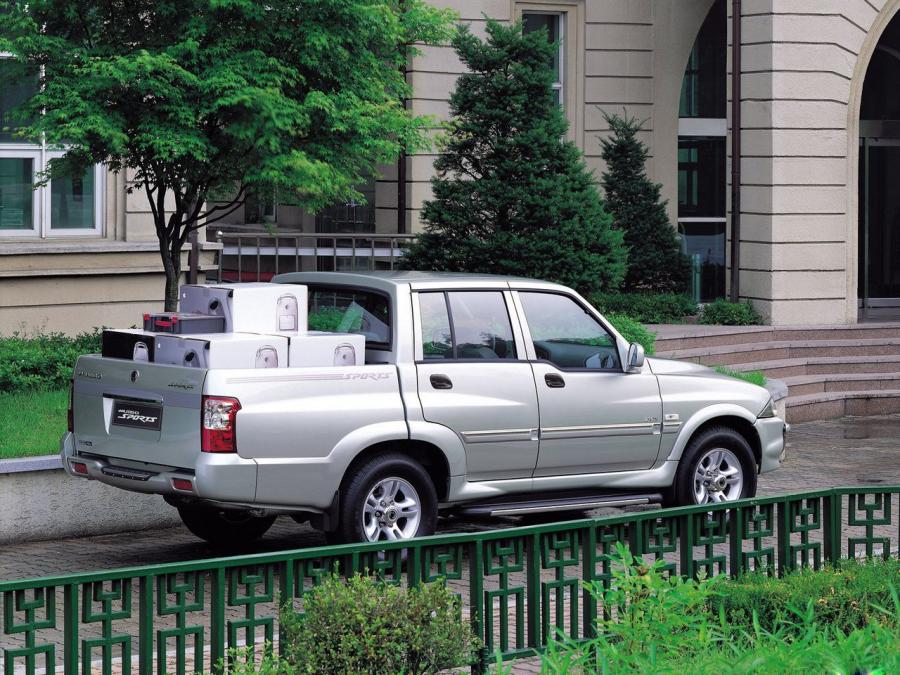  SsangYong Musso Sports 2002 года  (фото 4 из 8)